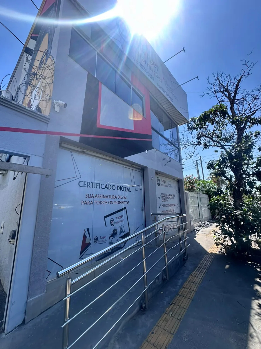 Fachada da Target Informações